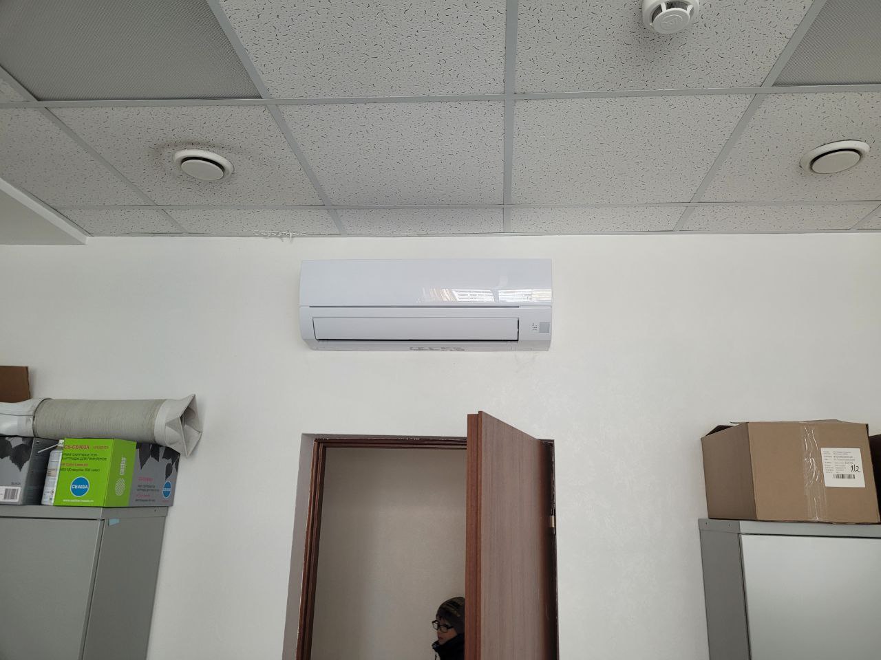 Установка кондиционера